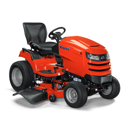 Angle view of Conquest™ lawn tractor