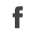 Grey Facebook logo
