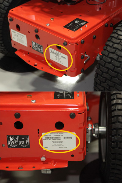 Simplicity Rear Engine Rider Model Number Simplicity Rear Engine Rider Model Number