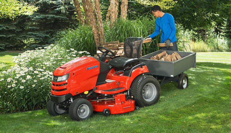 Lawn and sales garden tractor attachments