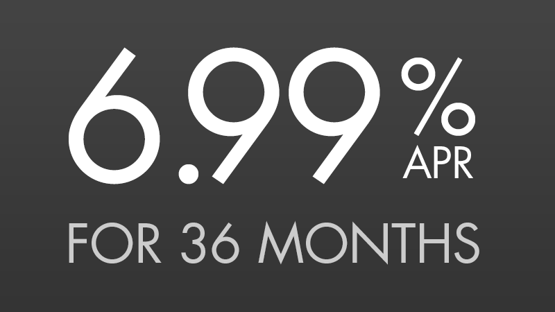 Sub Prime Program 6.99% for 36 Months [7.43128% APR*]