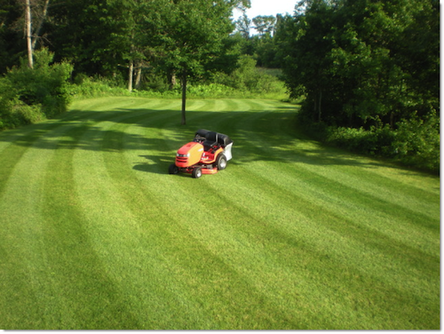 Lawn Striping: How to Mow Ballpark Grass Patterns | Simplicity