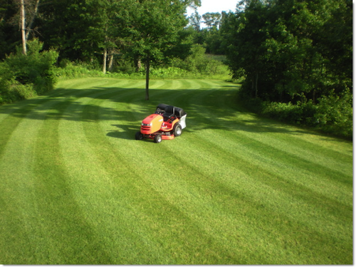 Lawn Striping: How to Mow Ballpark Grass Patterns | Simplicity Lawn Striping: How to Mow Ballpark Grass Patterns | Simplicity