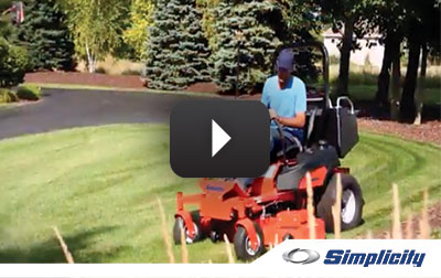 Contender™ Zero Turn Mower | Simplicity Contender™ Zero Turn Mower | Simplicity