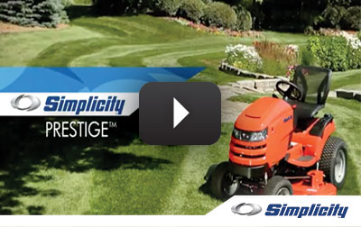 Prestige™ Garden Tractor | Simplicity® Prestige™ Garden Tractor | Simplicity®