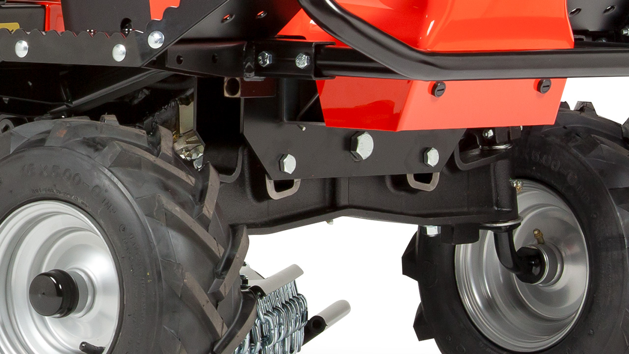 Durable front axle