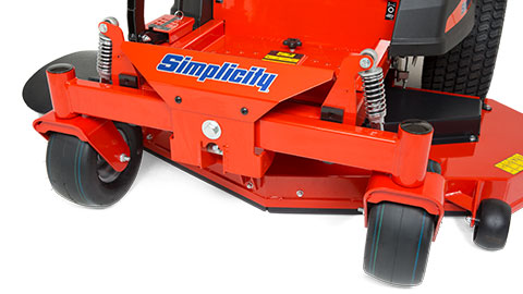 Front and rear suspension
