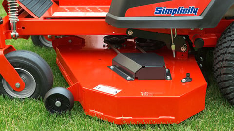 VERSATILE MOWER DECK OPTIONS